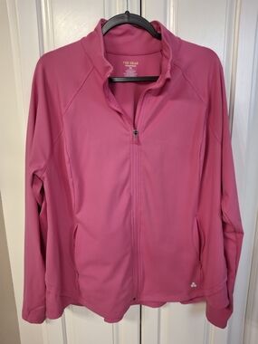 Tek Gear Women's Hot Pink Full-Zip Jacket